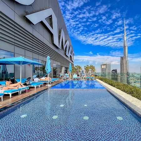 Apartamento Highest Infinity Pool In Downtown Dubái Exterior foto
